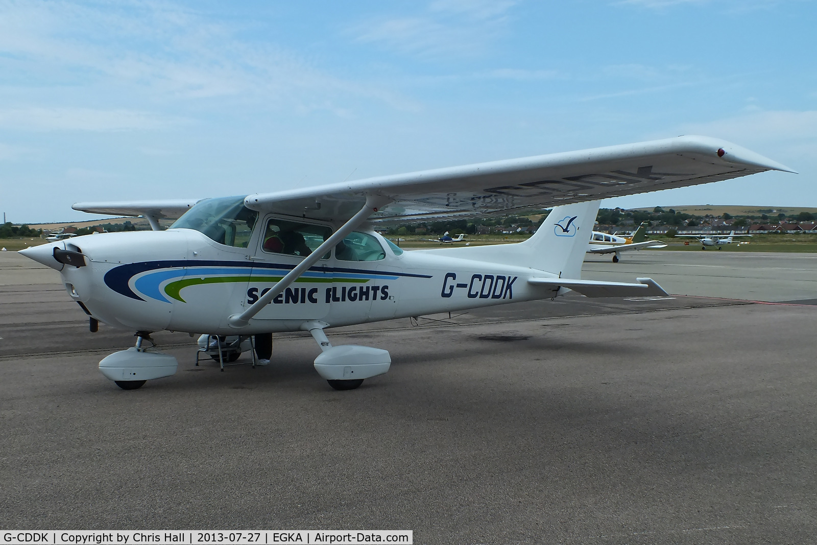 G-CDDK, 1974 Cessna 172M Skyhawk C/N 172-65258, privately owned