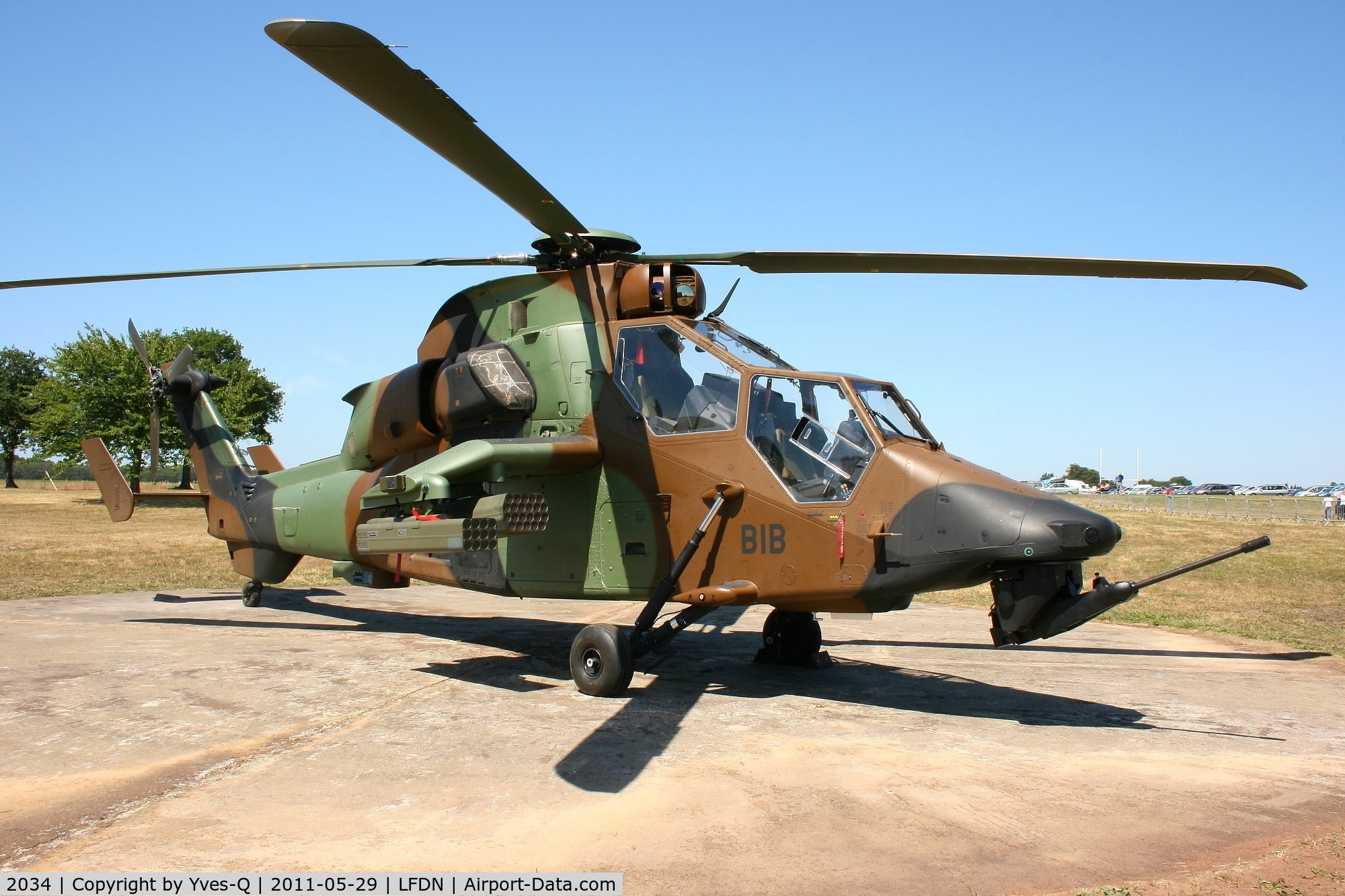 2034, 2010 Eurocopter EC-665 Tigre HAP C/N 2034, French Army Eurocopter EC-665 HAP Tigre, Rochefort-St Agnant AB 721(LFDN-RCO)