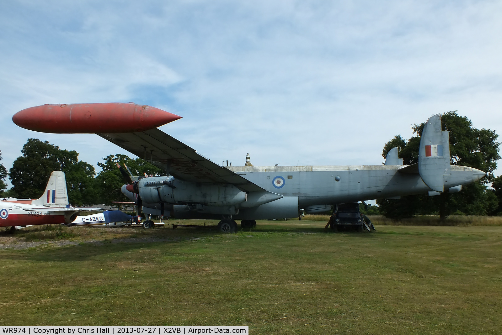 WR974, 1957 Avro 716 Shackleton MR.3/3 C/N Not found WR974, displayed at the Gatwick Aviation Museum