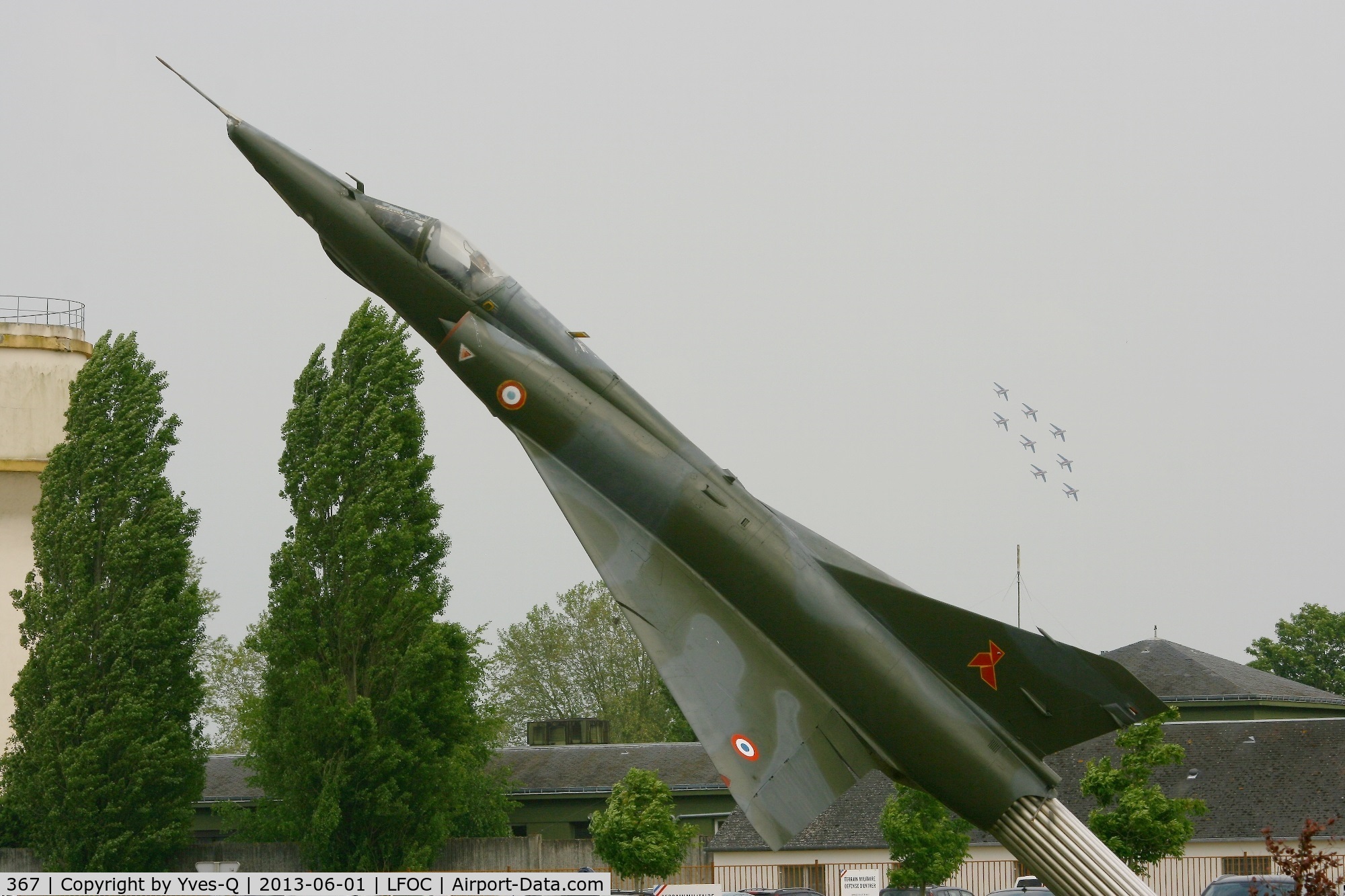 367, Dassault Mirage IIIRD C/N 367, Dassault Mirage IIIRD (33-TP), Chateaudun Air Base 279 (LFOC)
