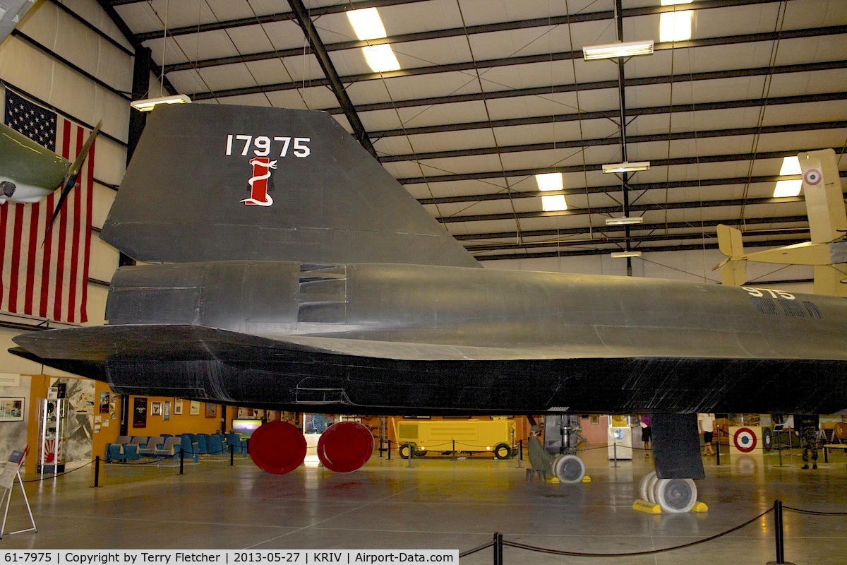61-7975, 1961 Lockheed SR-71A Blackbird C/N 2026, At March AFB Museum , California
