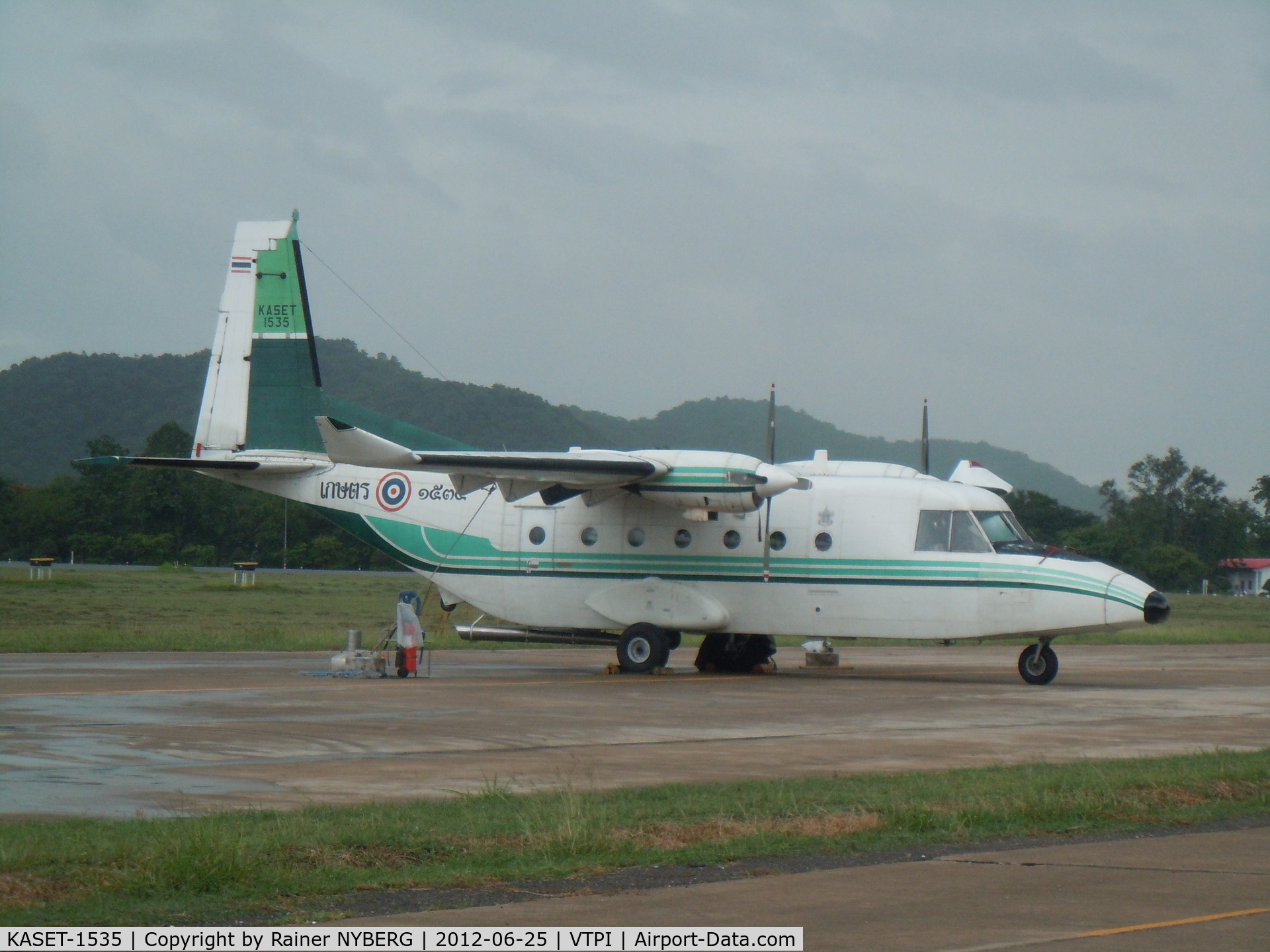 KASET-1535, 1995 CASA C-212-300 Aviocar C/N 452, C212-AA73-3-452