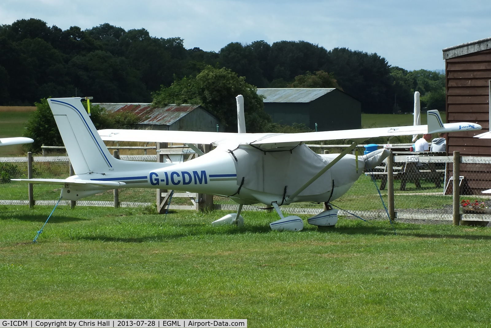 G-ICDM, 2007 Jabiru UL-450 C/N PFA 274A-14436, at Daymn's Hall Farm, Upminster, Essex