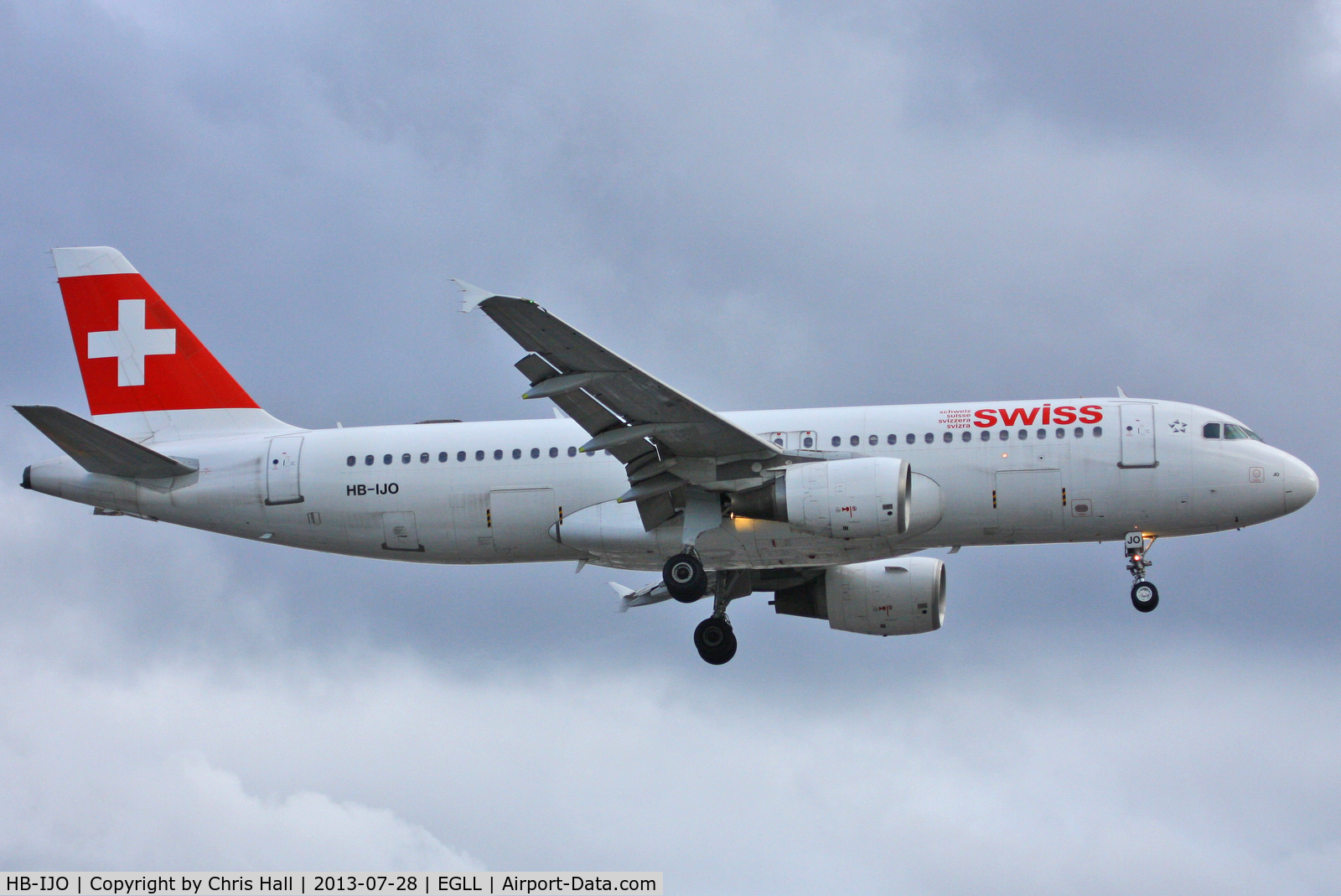 HB-IJO, 1997 Airbus A320-214 C/N 673, Swiss International Air Lines