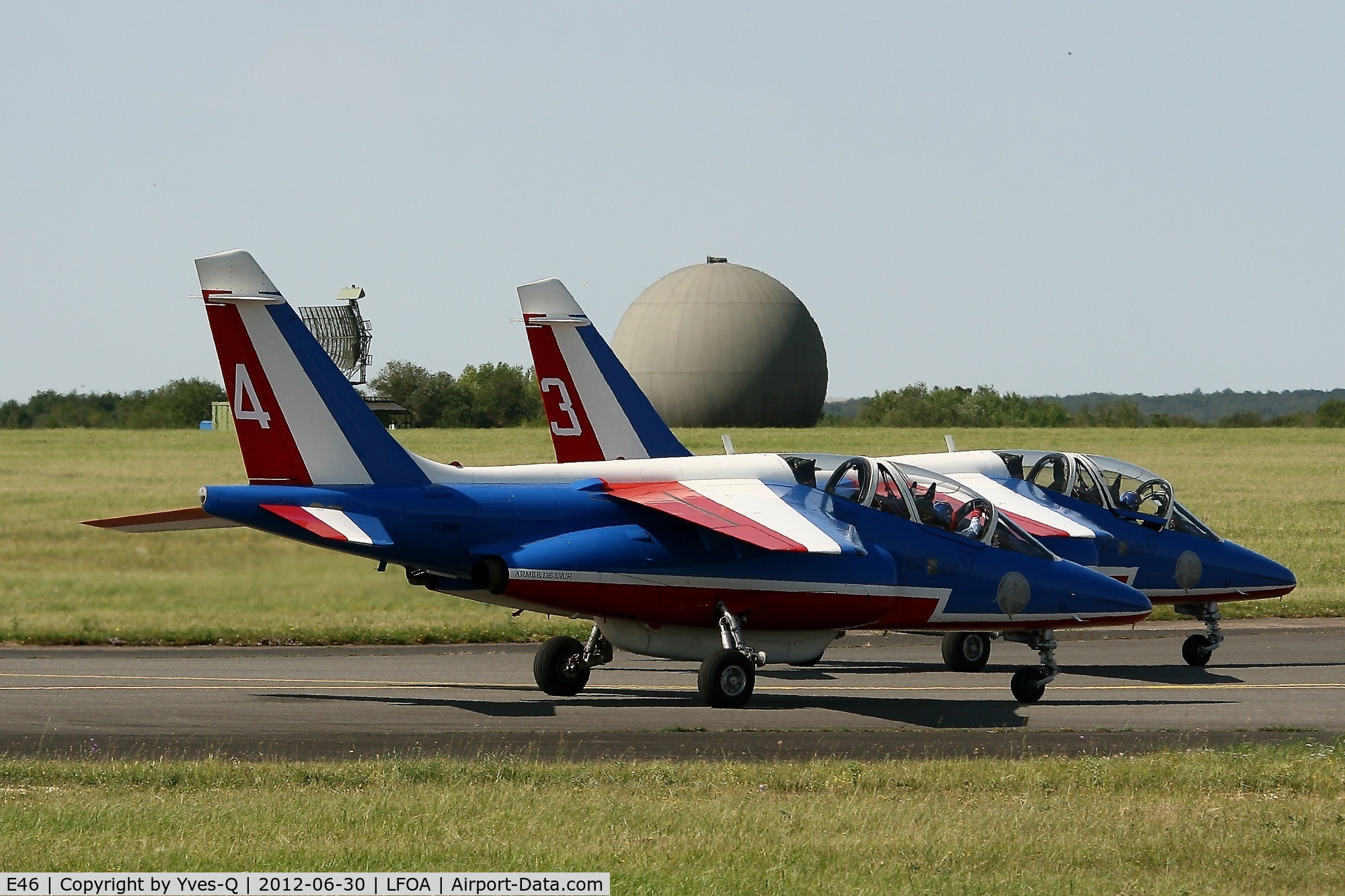 E46, Dassault-Dornier Alpha Jet E C/N E46, Dassault-Dornier Alpha Jet E, Avord Air Base 702 (LFOA)