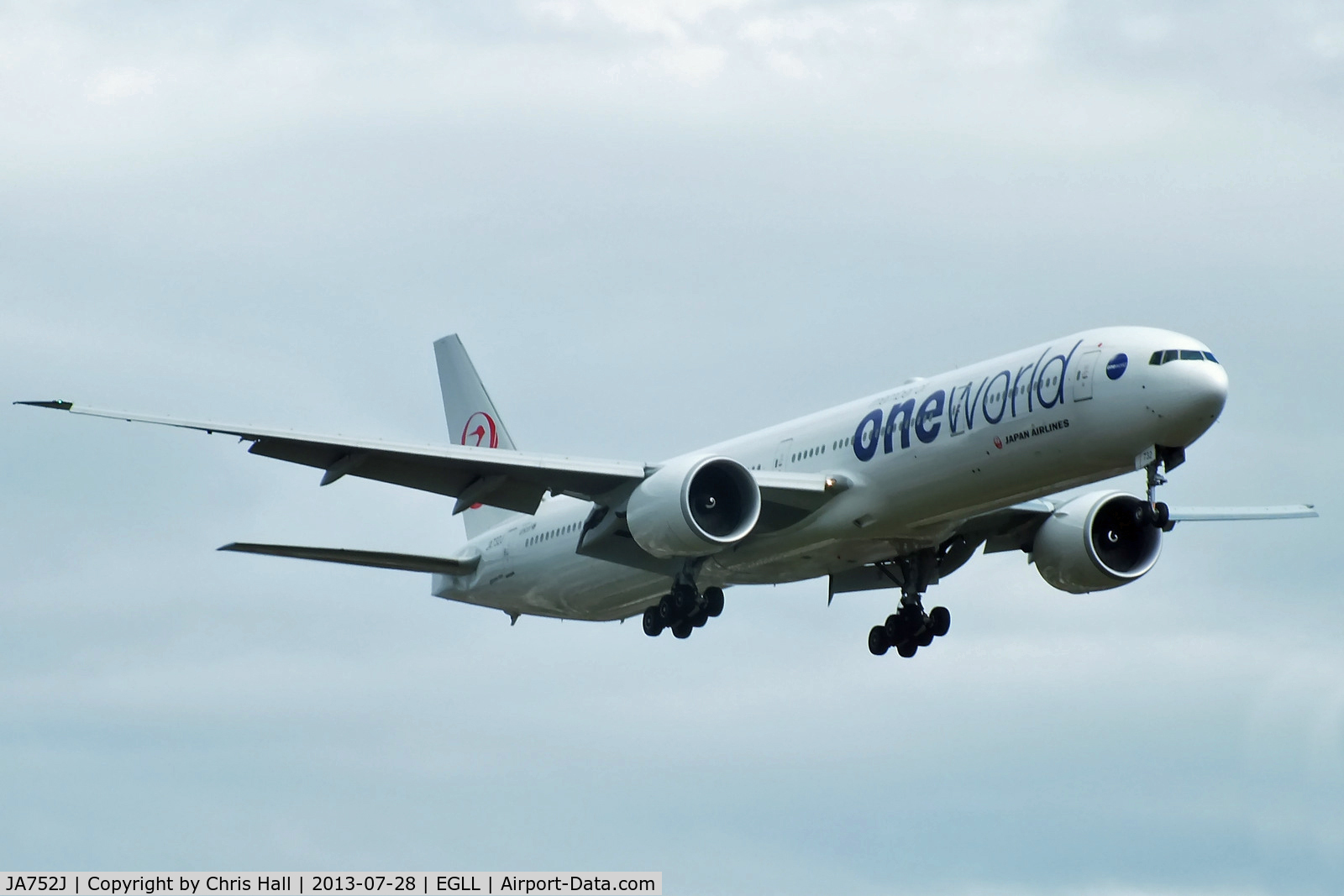 JA752J, 2003 Boeing 777-346 C/N 27655, Japan Airlines