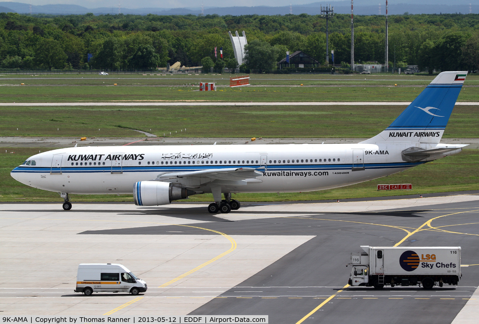 9K-AMA, 1993 Airbus A300B4-605R C/N 673, Kuwait Airways A300