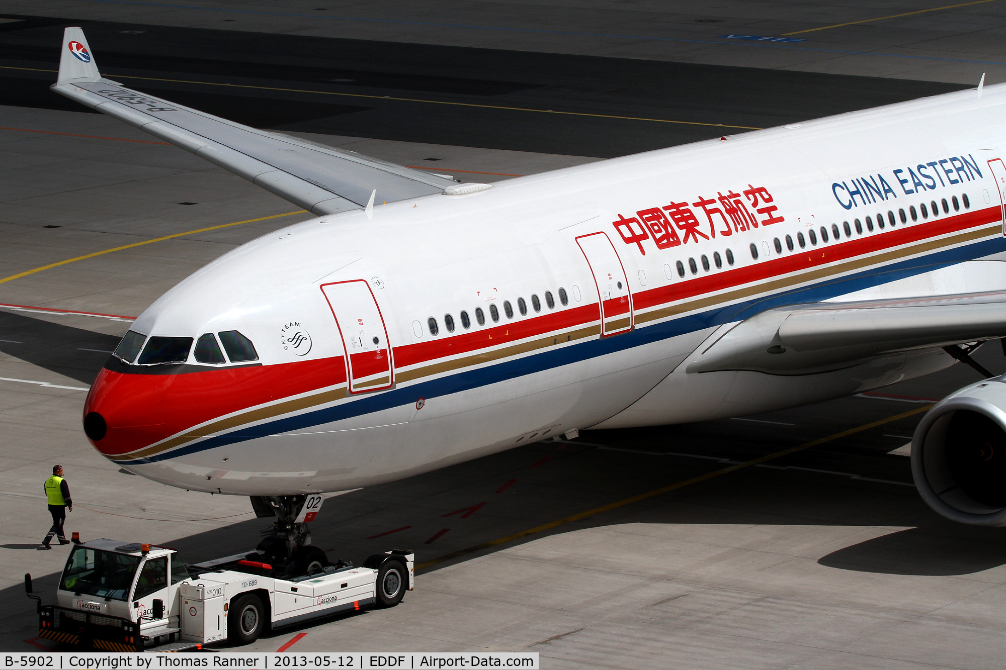 B-5902, 2012 Airbus A330-243 C/N 1324, China Eastern Airlines A330