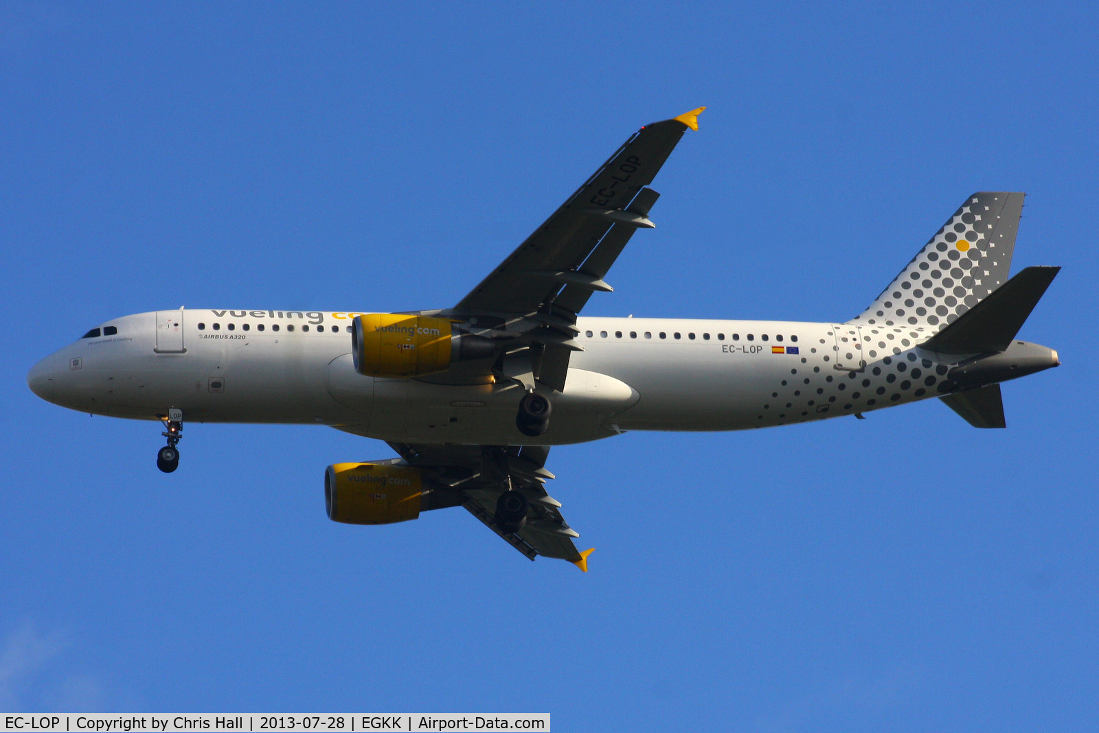 EC-LOP, 2011 Airbus A320-214 C/N 4937, Vueling