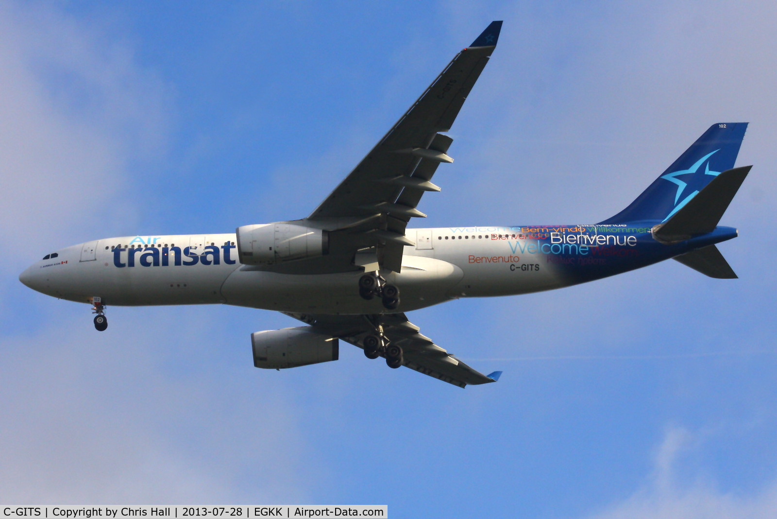 C-GITS, 1999 Airbus A330-243 C/N 0271, Air Transat