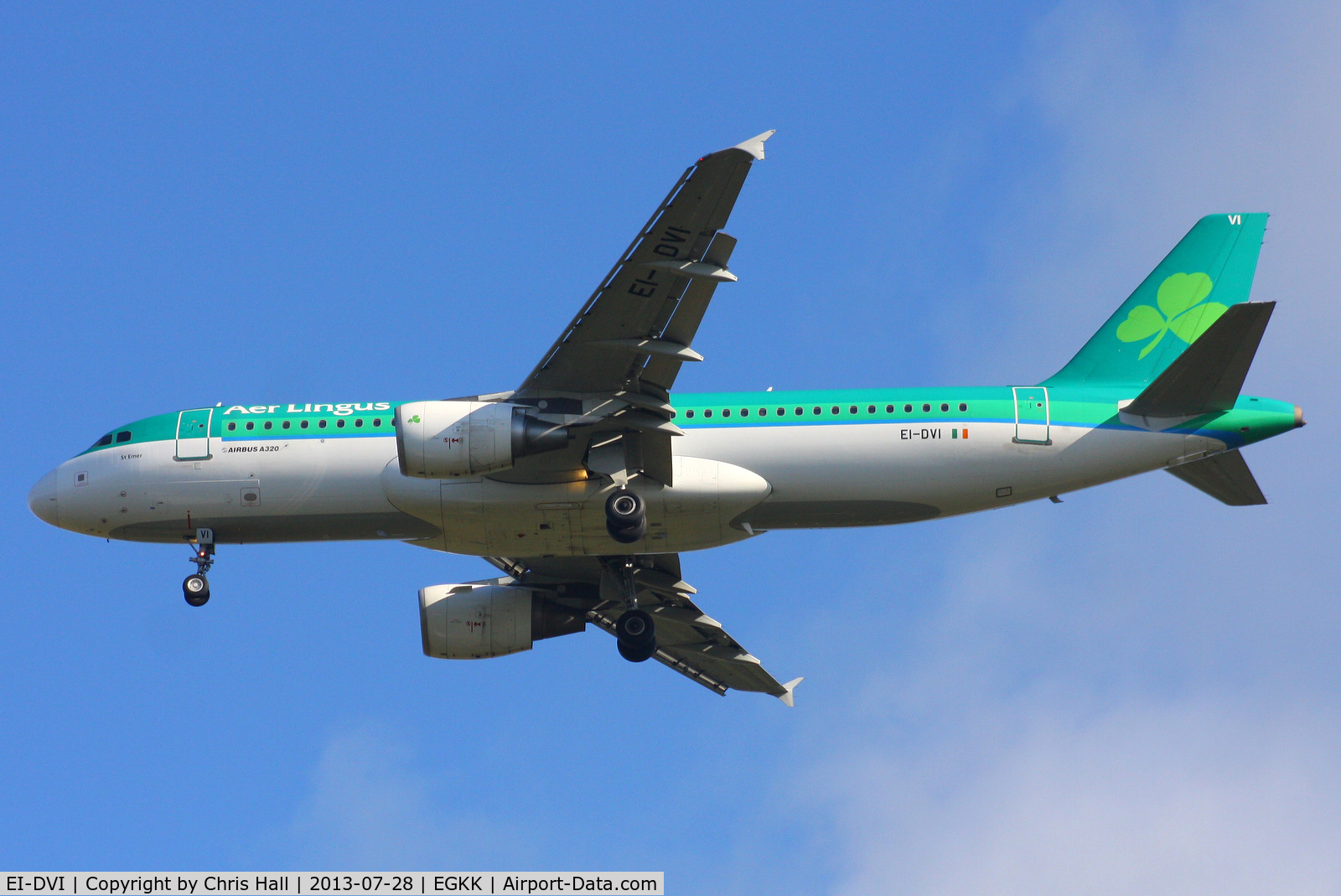 EI-DVI, 2008 Airbus A320-214 C/N 3501, Aer Lingus