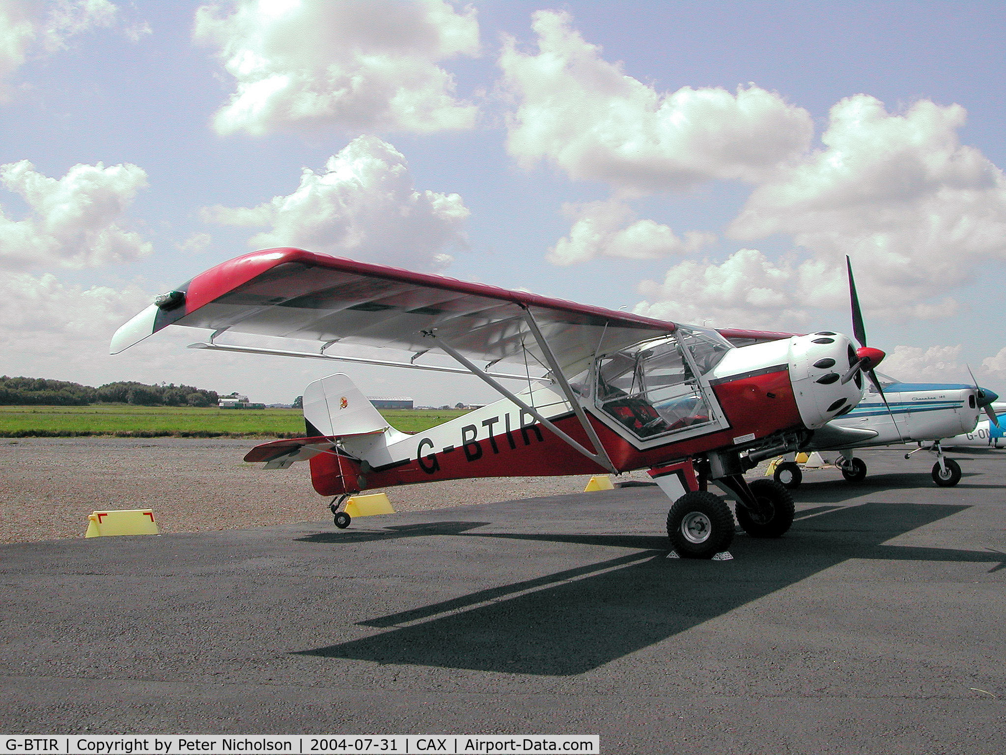 G-BTIR, 1992 Denney Kitfox Mk.2 C/N PFA 172-11952, This Kitfox attended the 2004 Carlisle Fly-in.