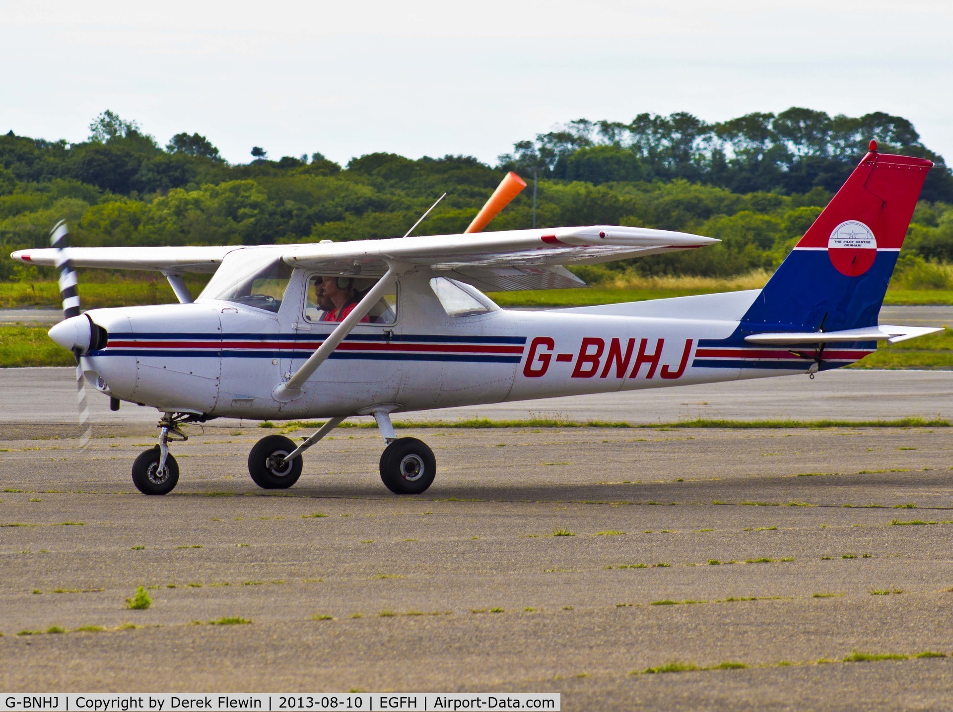 G-BNHJ, 1978 Cessna 152 C/N 152-81249, Visiting Cessna 152 on a 