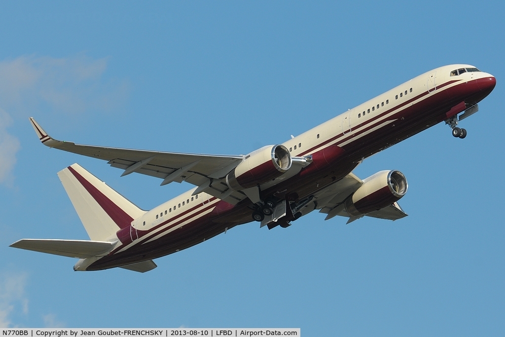 N770BB, 1991 Boeing 757-2J4 C/N 25220, Yucaipa Companies take off 23 to London