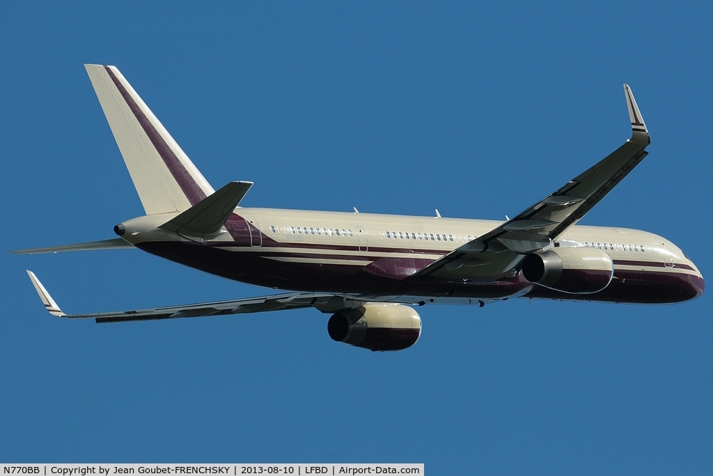 N770BB, 1991 Boeing 757-2J4 C/N 25220, Yucaipa Companies take off 23 to London