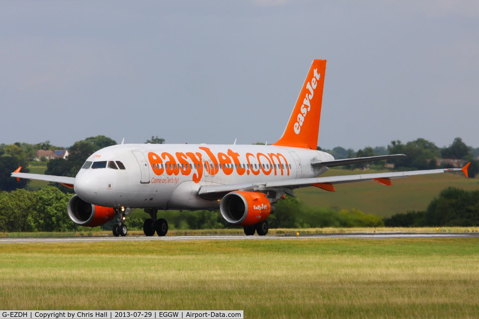 G-EZDH, 2008 Airbus A319-111 C/N 3466, easyjet