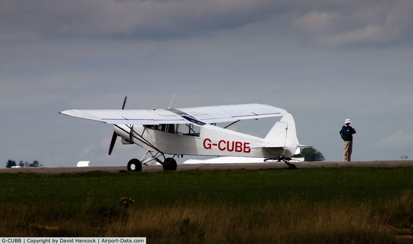 G-CUBB, 1953 Piper L-18C Super Cub (PA-18-125) C/N 18-3111, Taken at Aston Down 10th August 2013 during the gliding nationals.