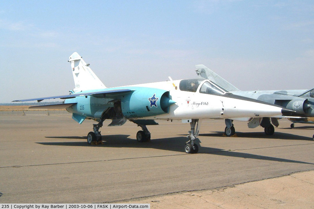 235, Dassault Mirage F.1AZ C/N 143, Dassault Mirage F1AZ [143] (South African Air Force) Swartkop~ZS 06/10/2003