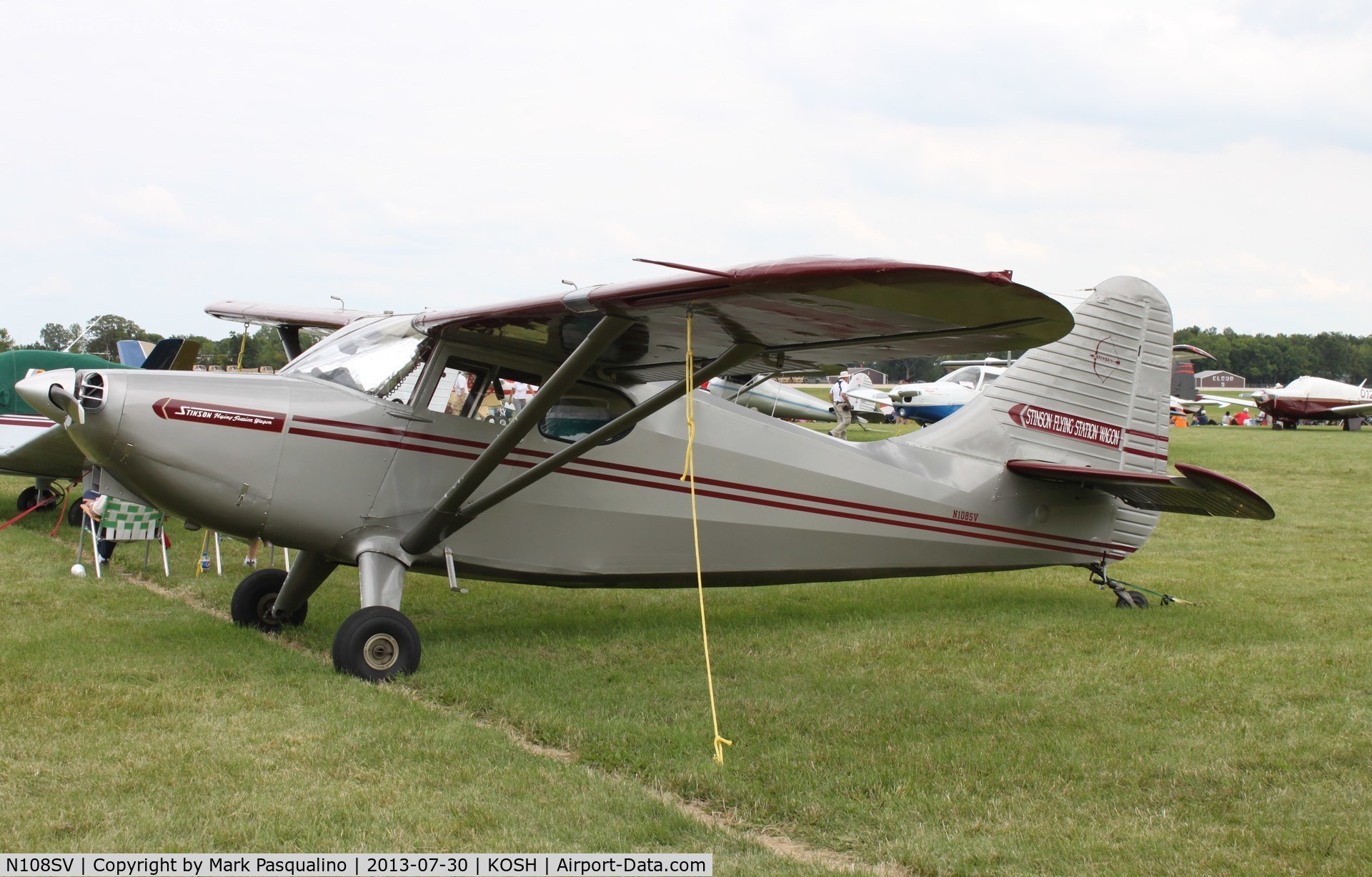 N108SV, 1948 Stinson 108-3 Voyager C/N 108-4165, Stinson 108-3