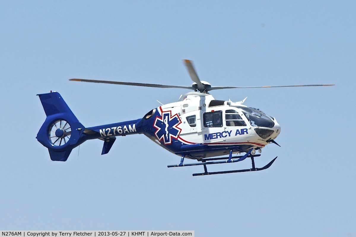 N276AM, 2008 Eurocopter EC-135P-2+ C/N 0738, At Hemet Ryan Airport  , California