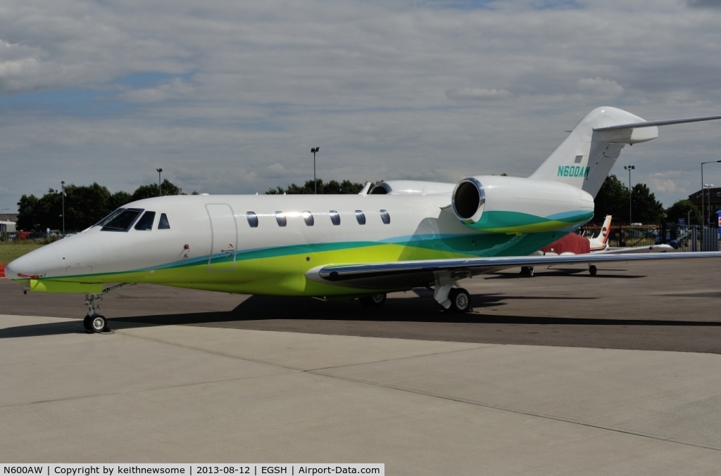 N600AW, 2001 Cessna 750 Citation X C/N 7500181, Very nice visitor !