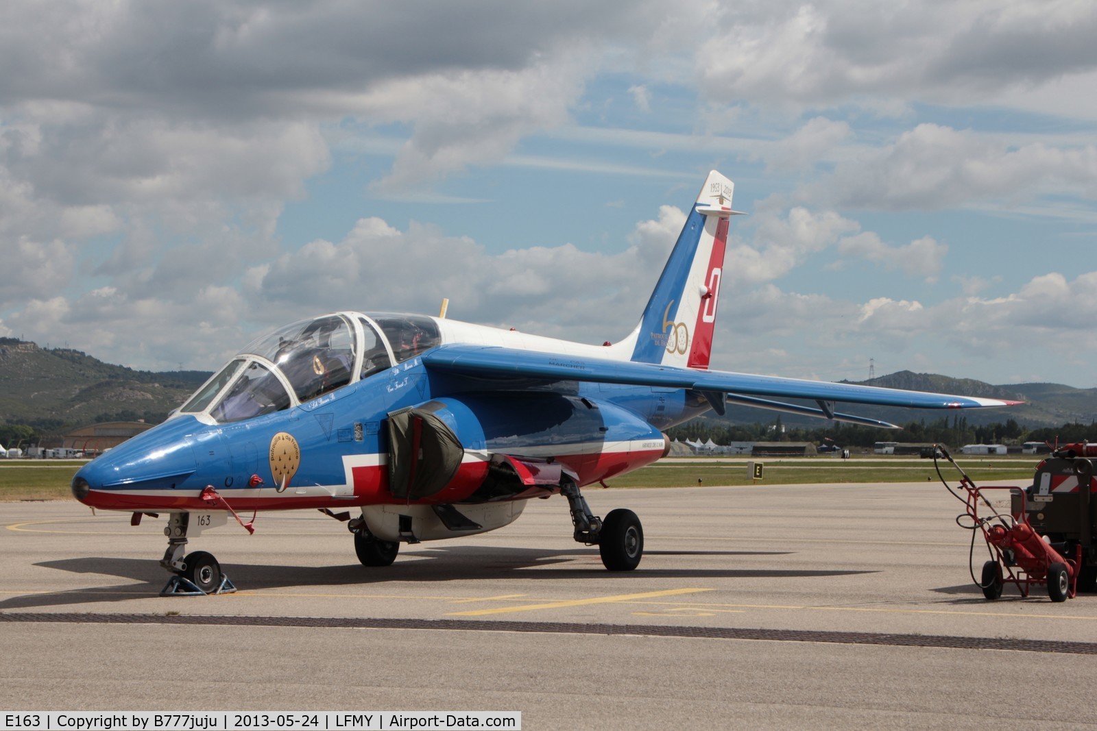 E163, Dassault-Dornier Alpha Jet E C/N E163, PAF 0, 60 years of Patrouille de France