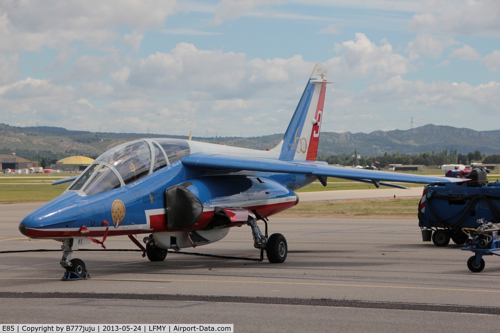 E85, Dassault-Dornier Alpha Jet E C/N E85, PAF 9, 60 years of Patrouille de France