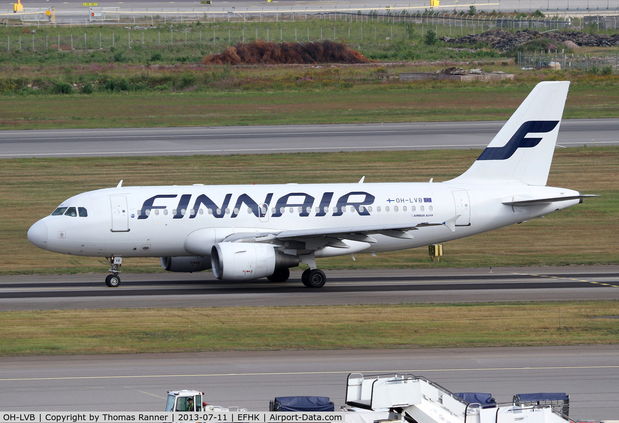 OH-LVB, 1999 Airbus A319-112 C/N 1107, Finnair A319