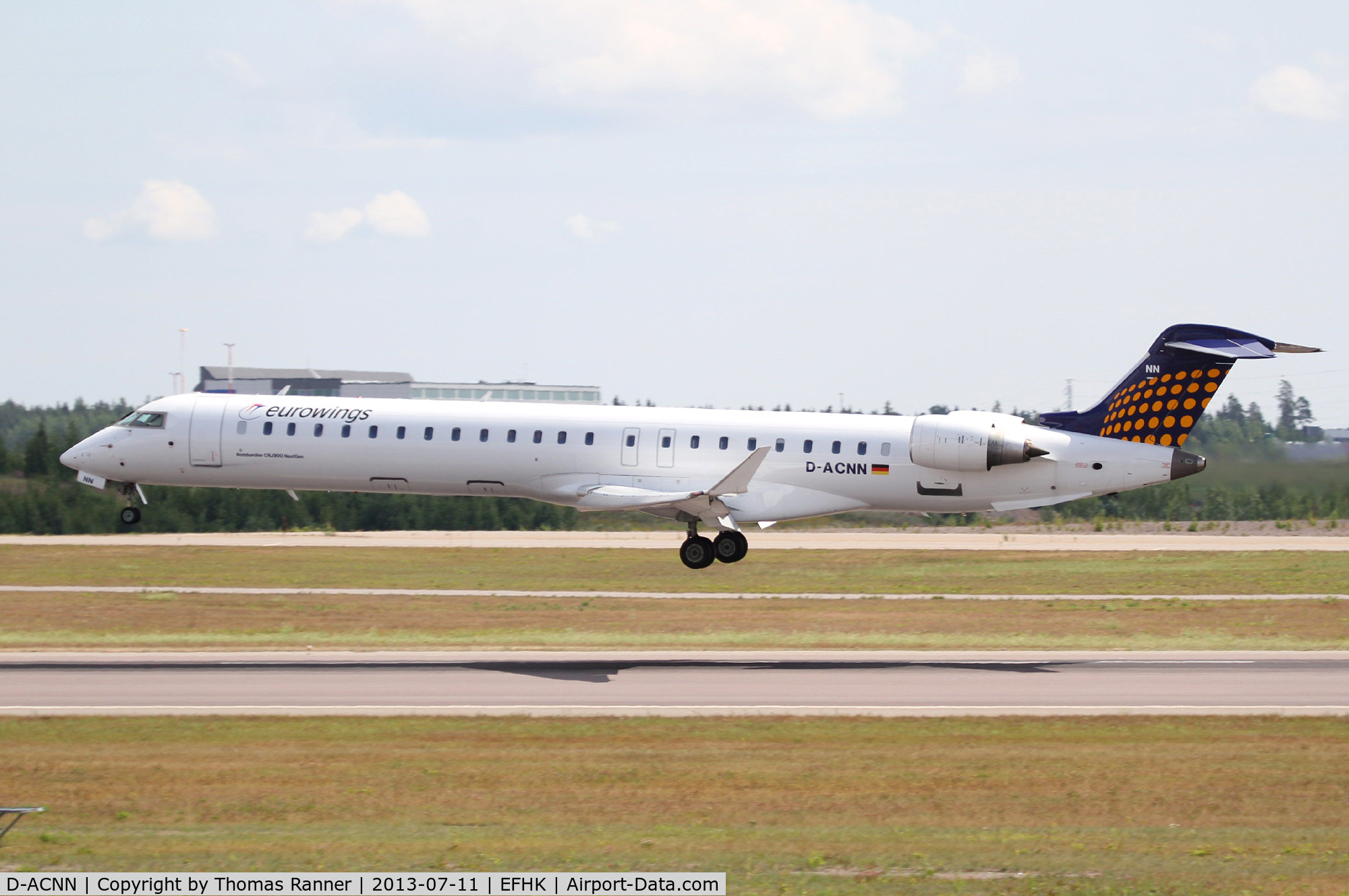 D-ACNN, 2010 Bombardier CRJ-900LR (CL-600-2D24) C/N 15254, Eurowings CRJ900