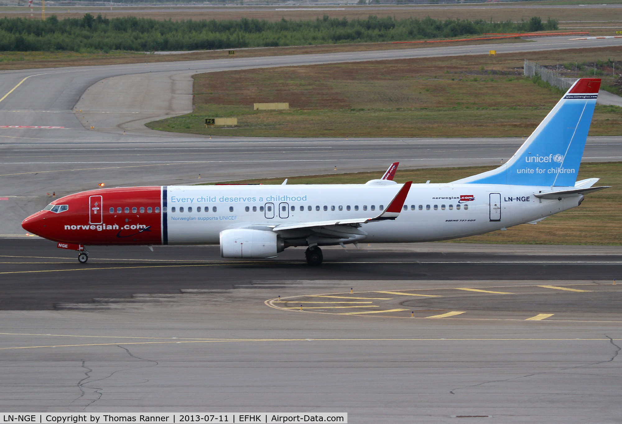 LN-NGE, 2012 Boeing 737-8JP C/N 39050, Norwegian B737