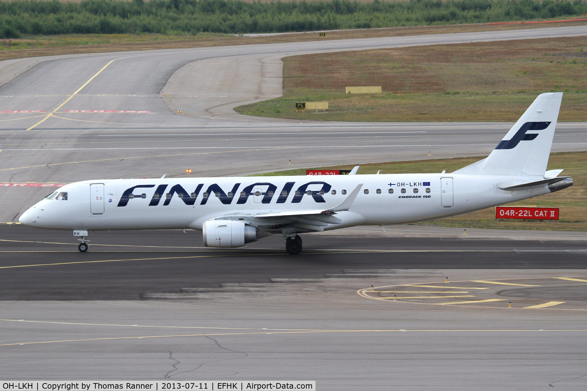 OH-LKH, 2007 Embraer 190LR (ERJ-190-100LR) C/N 19000086, Finnair Emb190