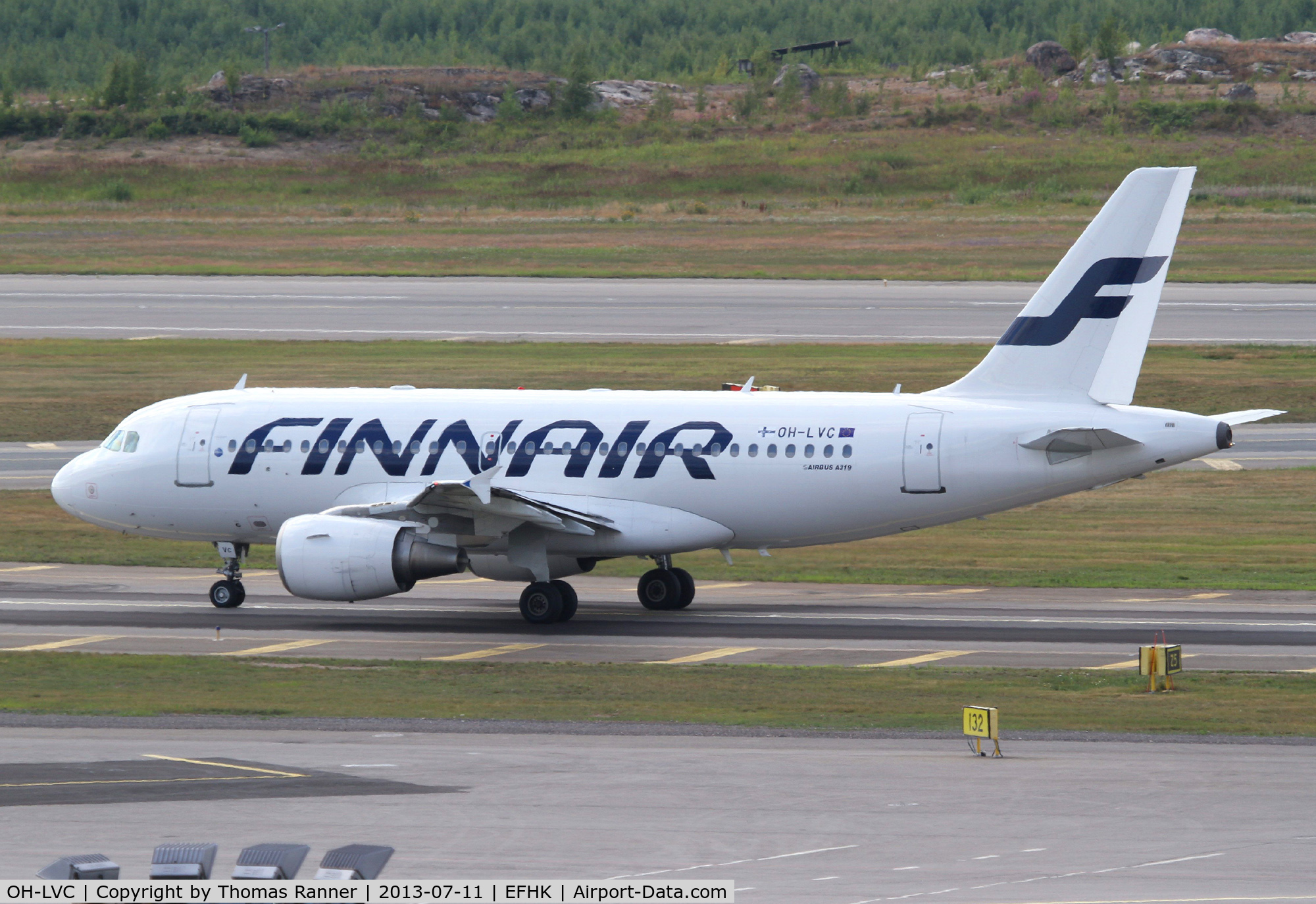 OH-LVC, 2000 Airbus A319-112 C/N 1309, Finnair A319