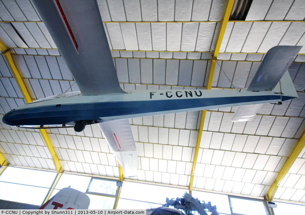 F-CCNU, Wassmer WA-30 Bijave C/N 71, Preserved inside St-Victoret Museum...