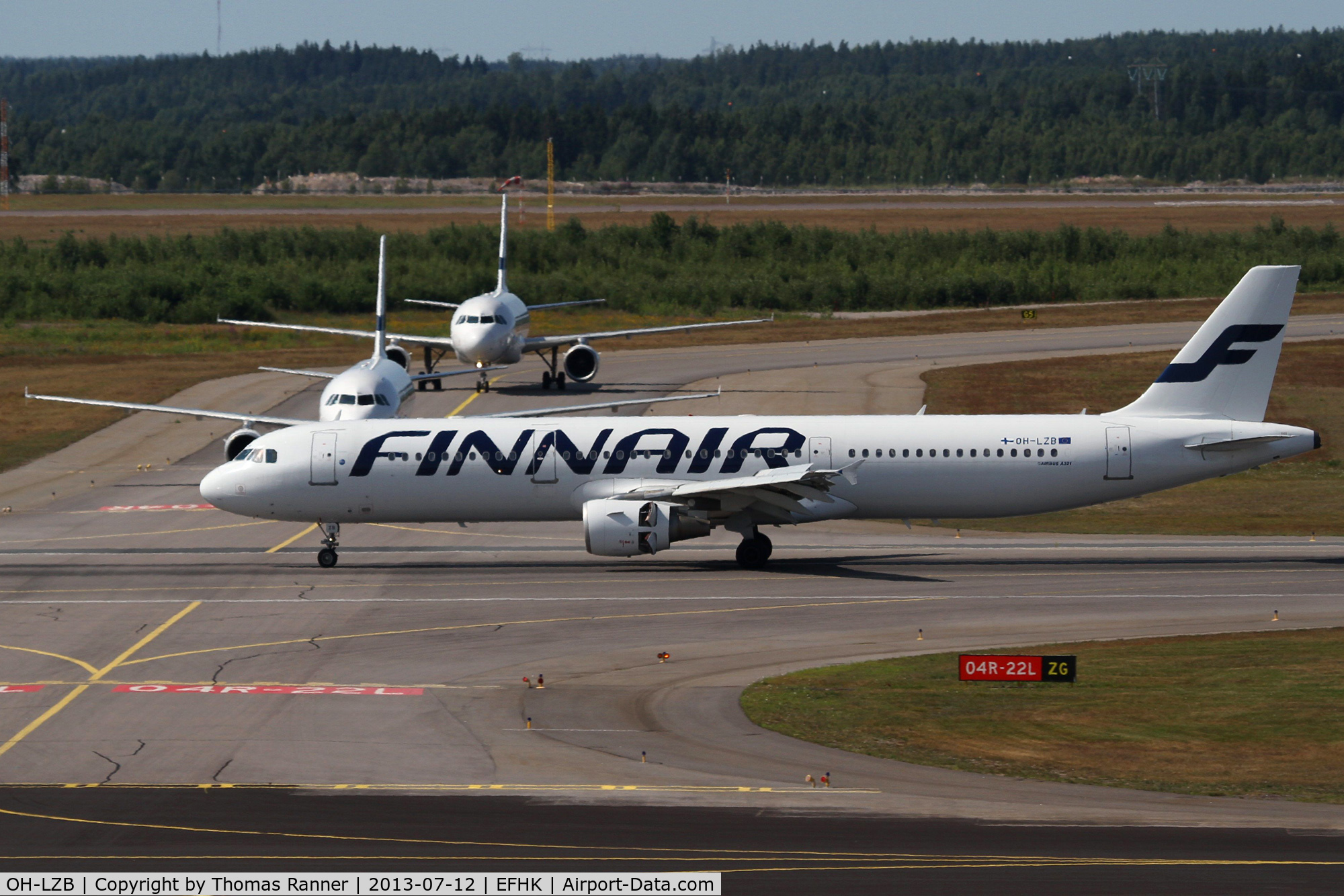 OH-LZB, 1999 Airbus A321-211 C/N 0961, Finnair A321