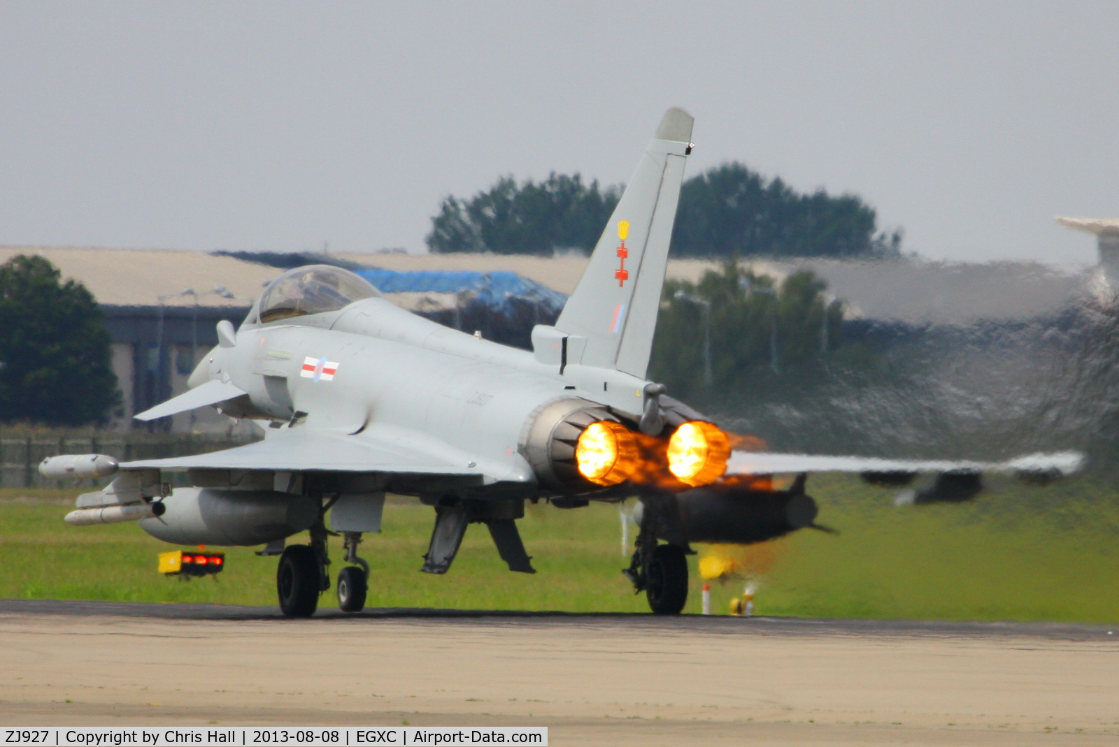 ZJ927, 2006 Eurofighter EF-2000 Typhoon FGR4 C/N 0089/BS018, Royal Air Force 41(R) Squadron