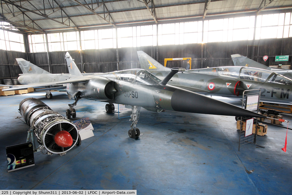 225, Dassault Mirage F.1CT C/N 225, Preserved in Canopee Museum and seen during LFOC Open Day 2013...