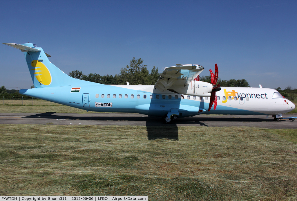F-WTDH, 2012 ATR 72-600 (72-212A) C/N 1064, Stored and waiting his delivery... Ex. VT-JCY