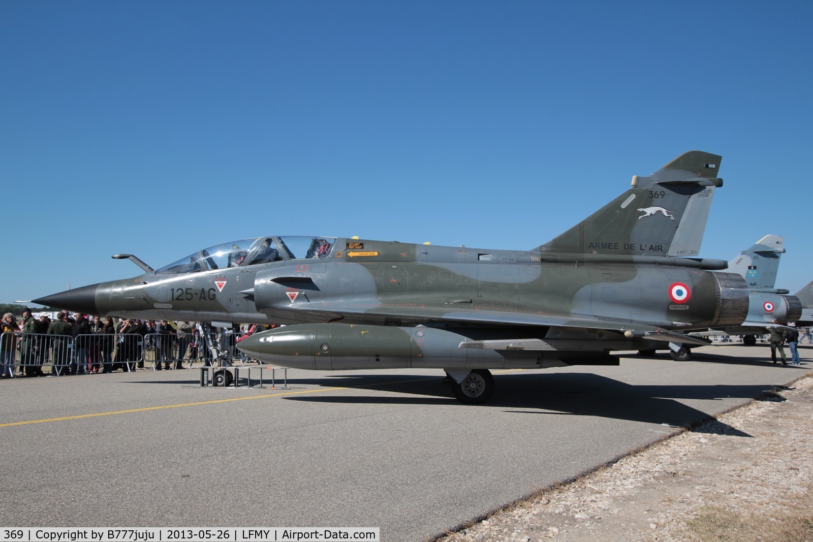369, Dassault Mirage 2000N C/N 366, at Salon de Provence
