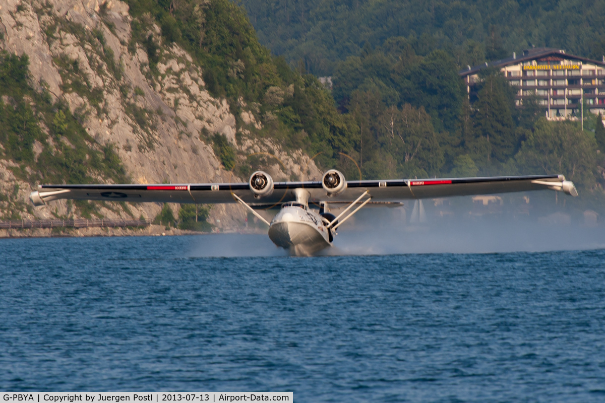 G-PBYA, 1944 Consolidated (Canadian Vickers) PBV-1A Canso A C/N CV-283, Scalaria 2013
