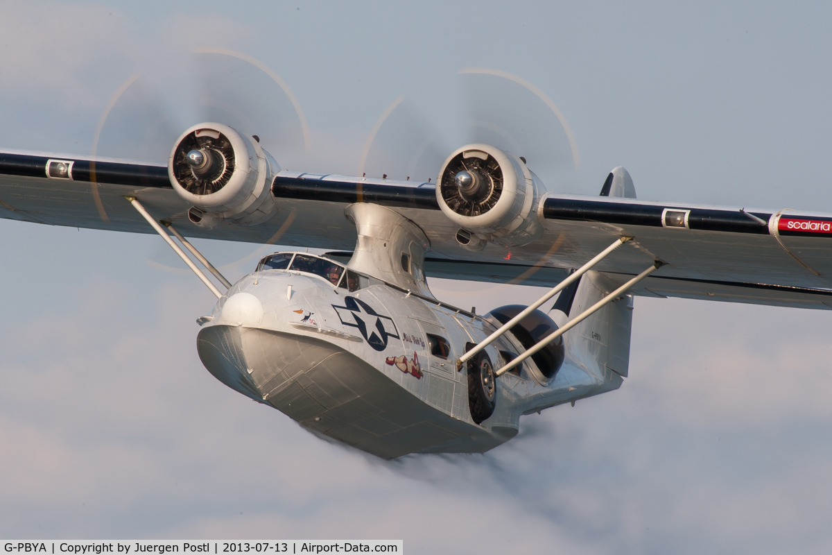 G-PBYA, 1944 Consolidated (Canadian Vickers) PBV-1A Canso A C/N CV-283, Scalaria 2013