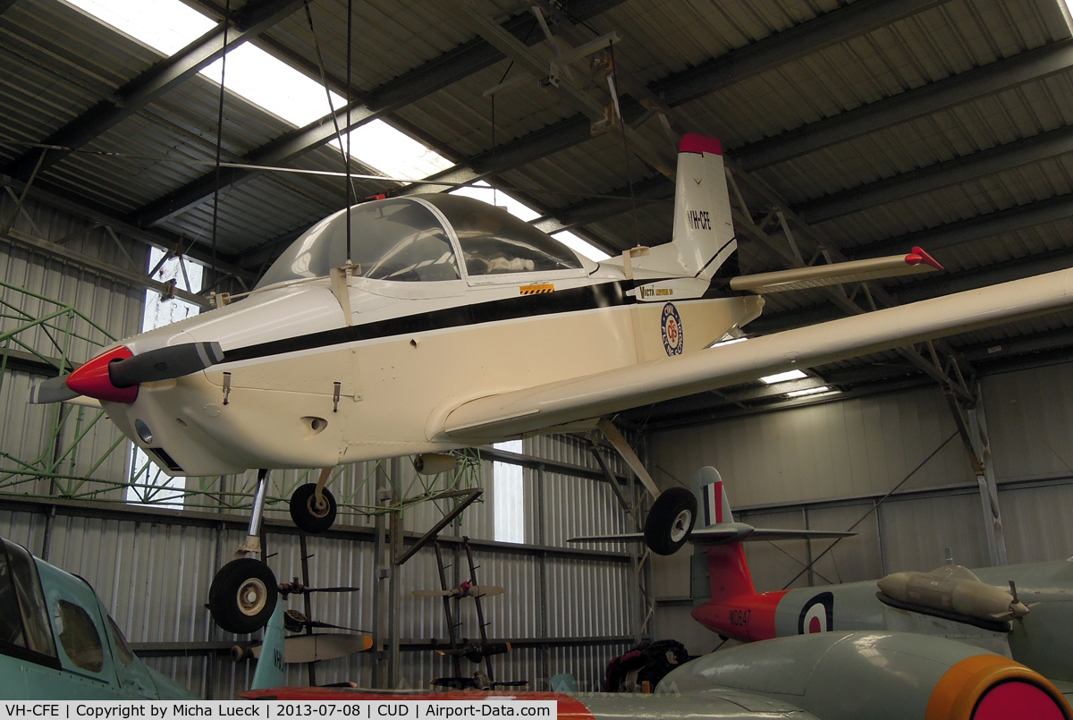 VH-CFE, 1963 Victa Airtourer 100 C/N 18, At the Queensland Air Museum, Caloundra