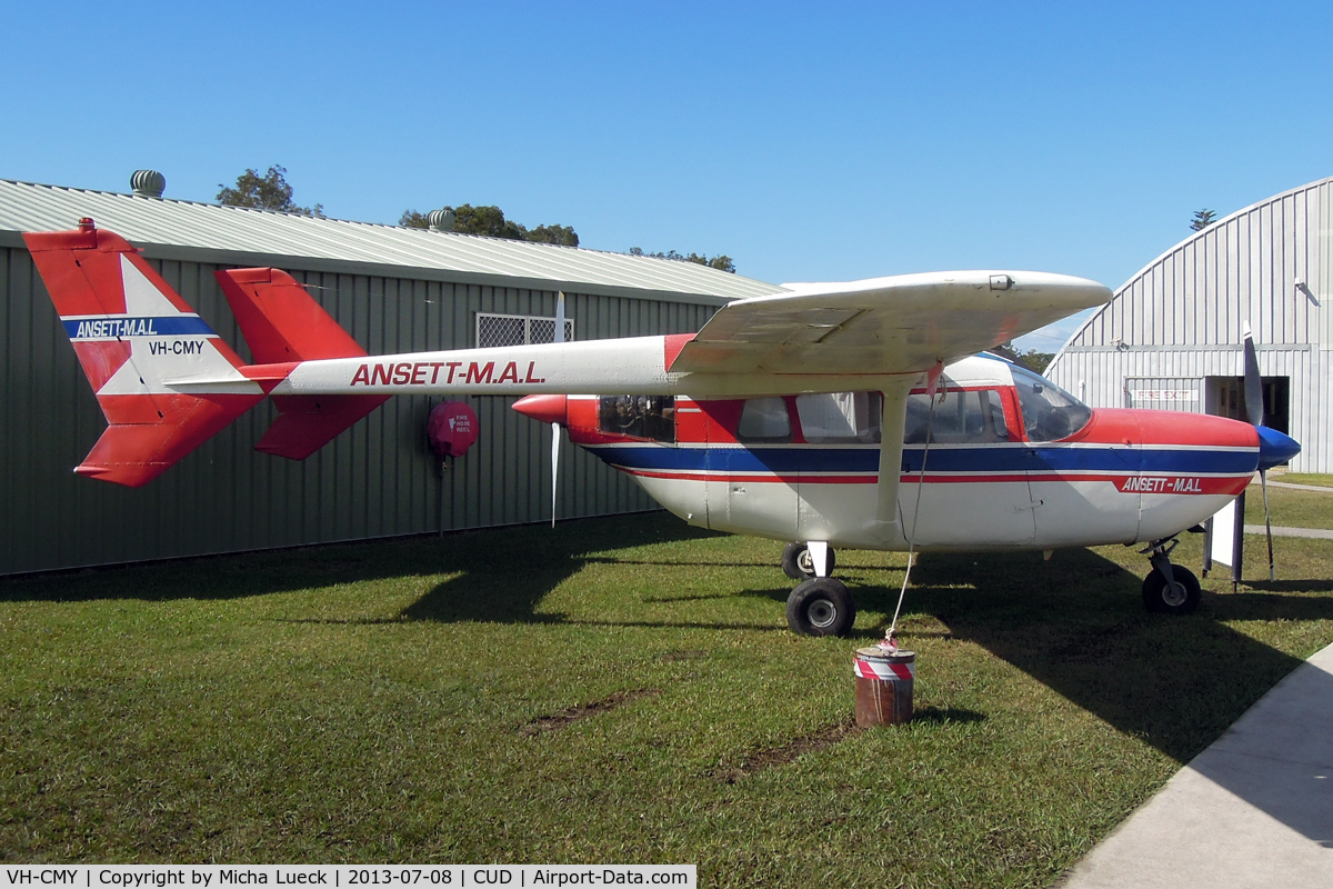 VH-CMY, Cessna 336C Super Skymaster Skymaster C/N 336-0005, At the Queensland Air Museum, Caloundra