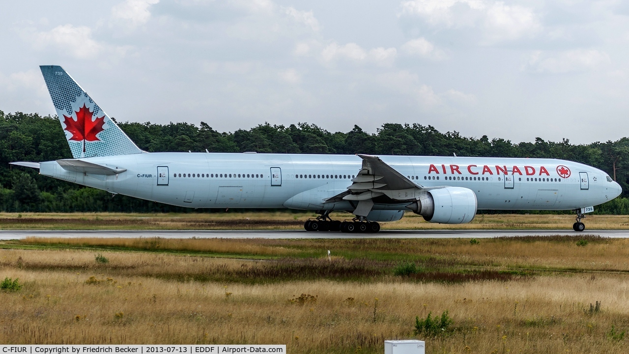 C-FIUR, 2007 Boeing 777-333/ER C/N 35242, departure via RW18W