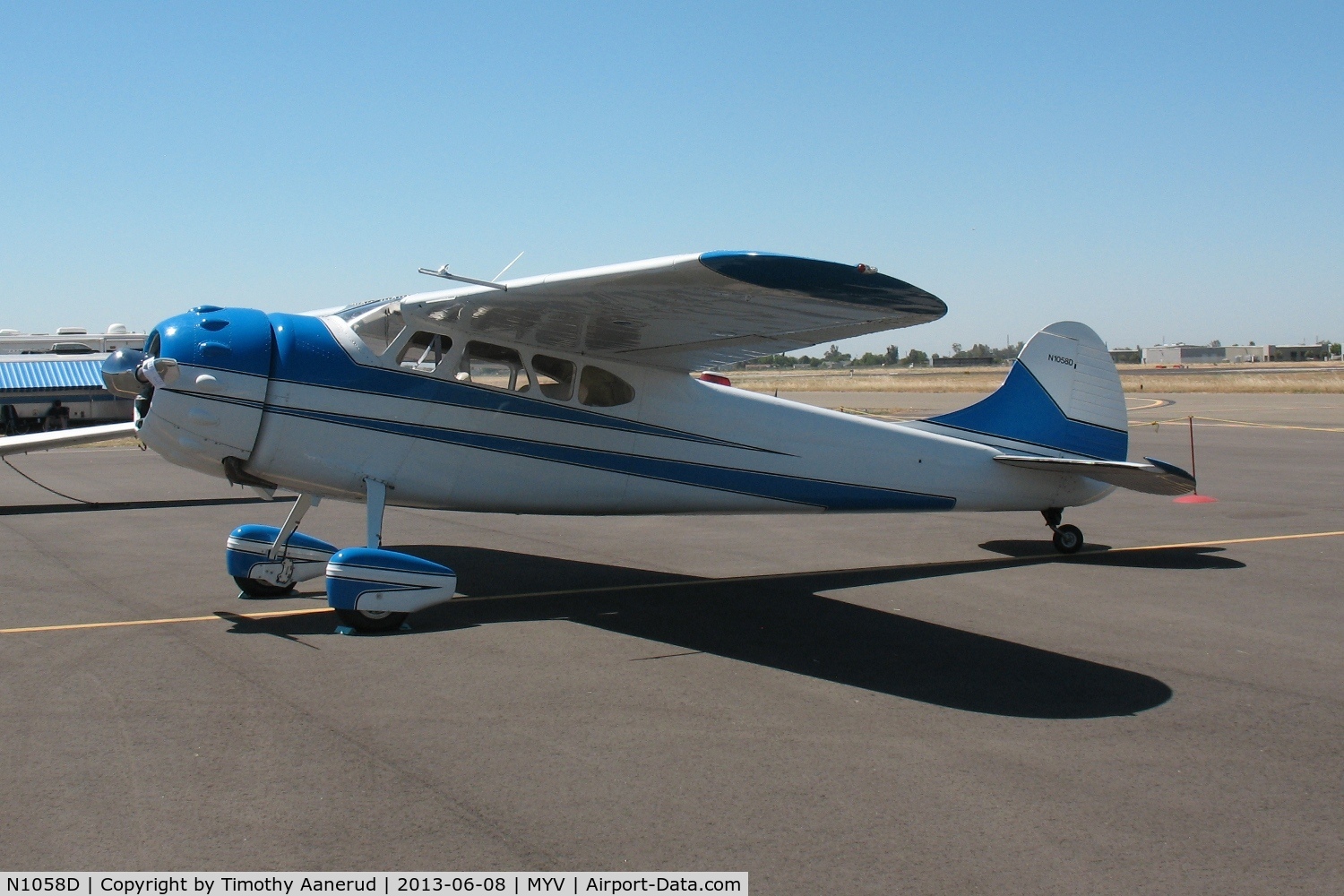 N1058D, 1951 Cessna 190 C/N 7670, 1951 Cessna 190, c/n: 7670