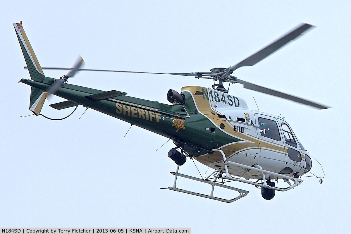 N184SD, 2006 Eurocopter AS-350B-2 Ecureuil Ecureuil C/N 4009, At John Wayne Airport , Santa Ana , California