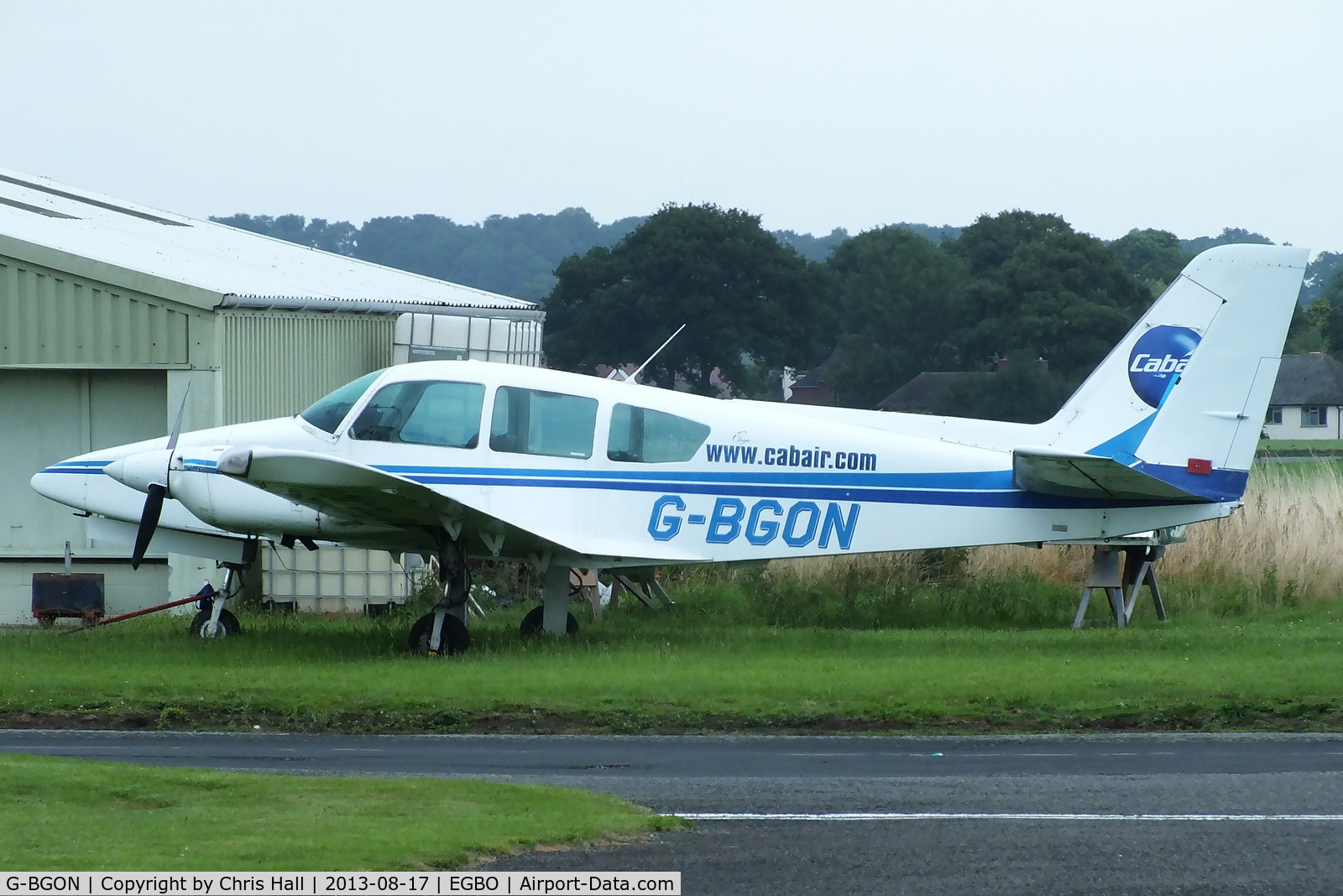G-BGON, 1979 Gulfstream American GA-7 Cougar C/N GA7-0095, privately owned
