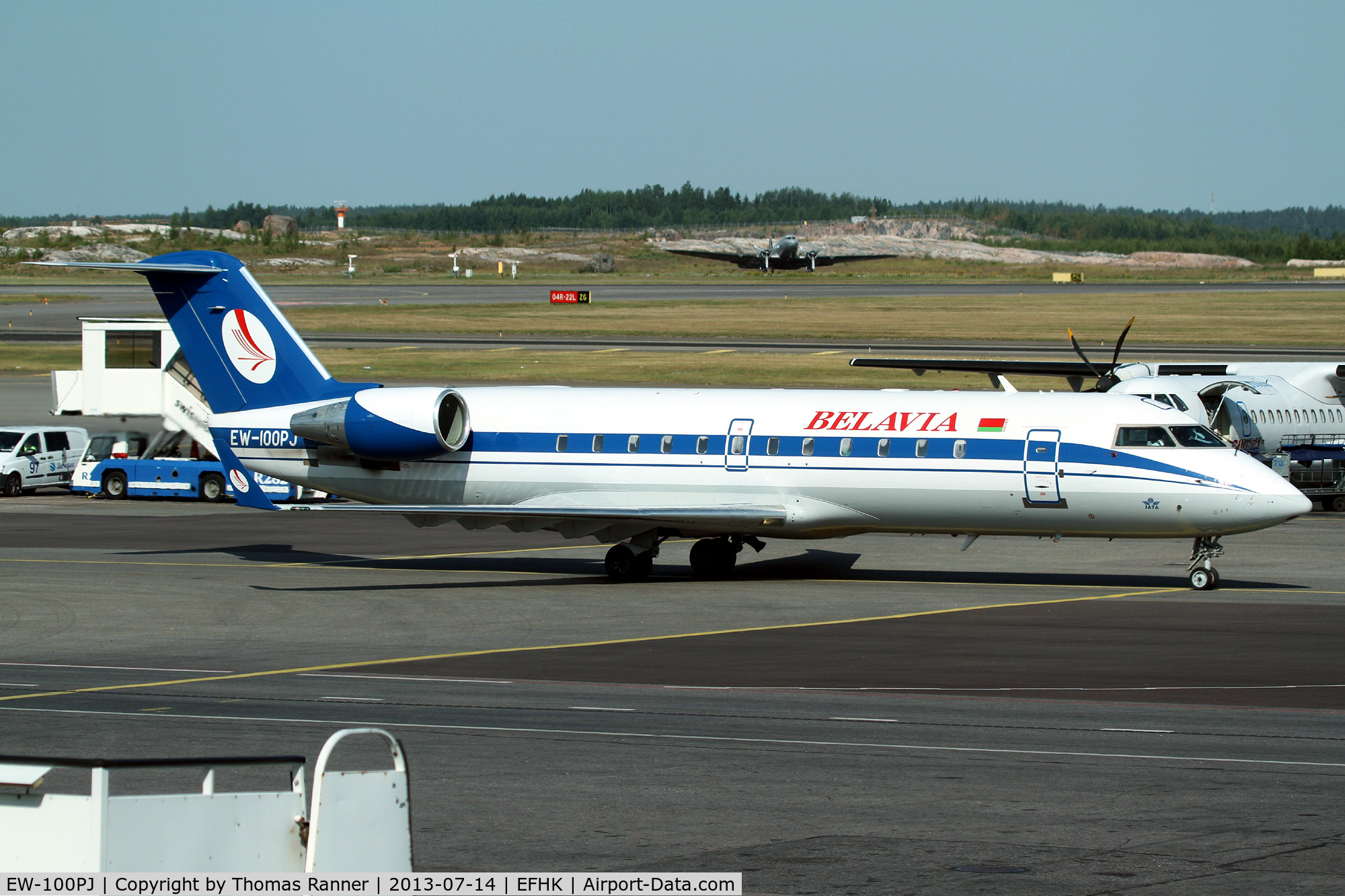 EW-100PJ, 1999 Bombardier CRJ-100ER (CL-600-2B19) C/N 7309, Belavia CRJ-200