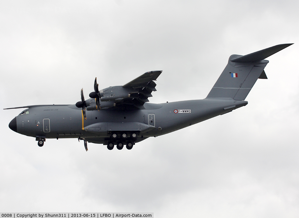 0008, Airbus A400M Atlas C/N 008, C/n 0008 - For French Air Force