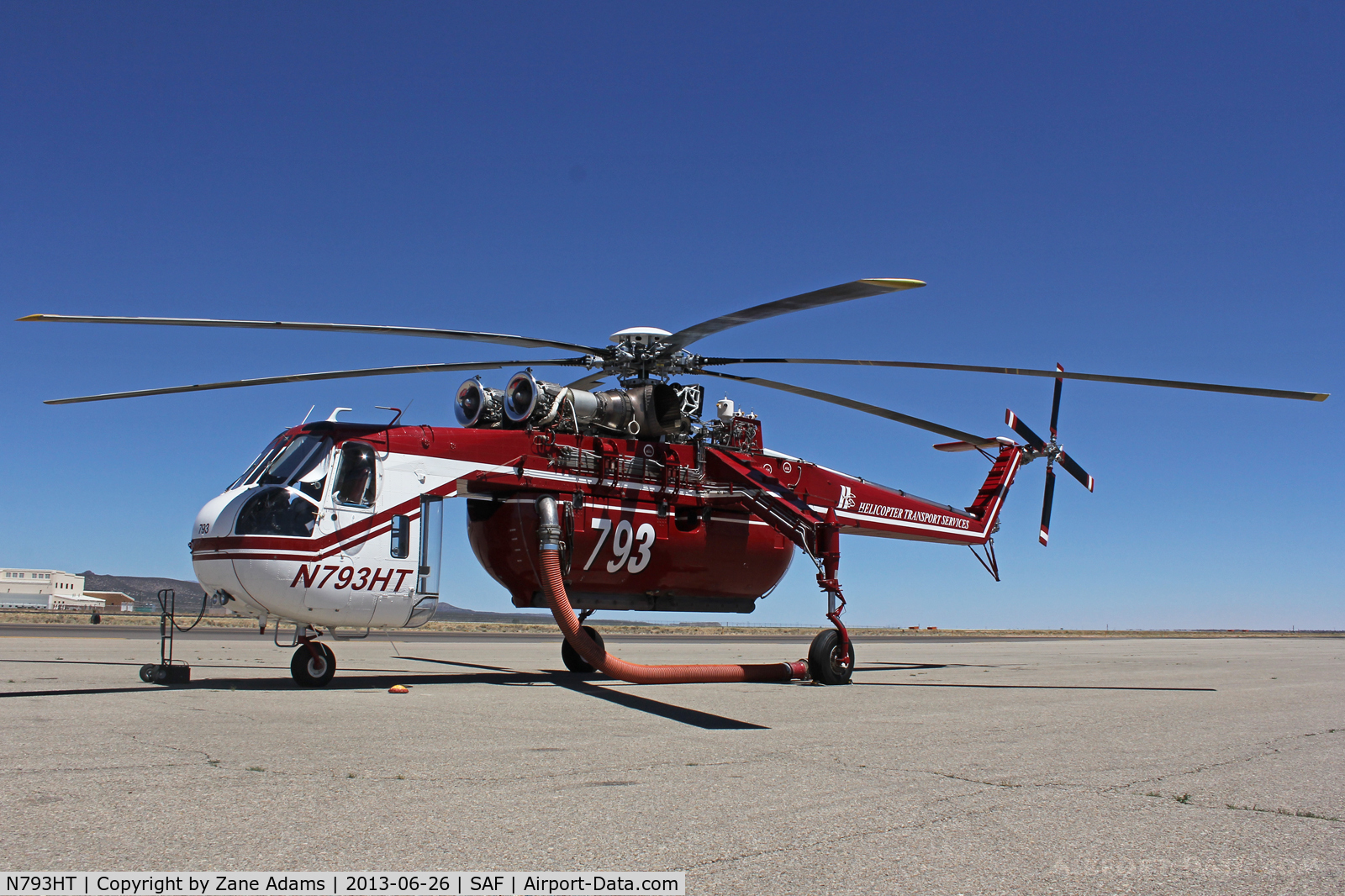N793HT, Sikorsky S64 C/N 67-18427, N793HT - Jaroso fire, Cowles, NM - June 2013