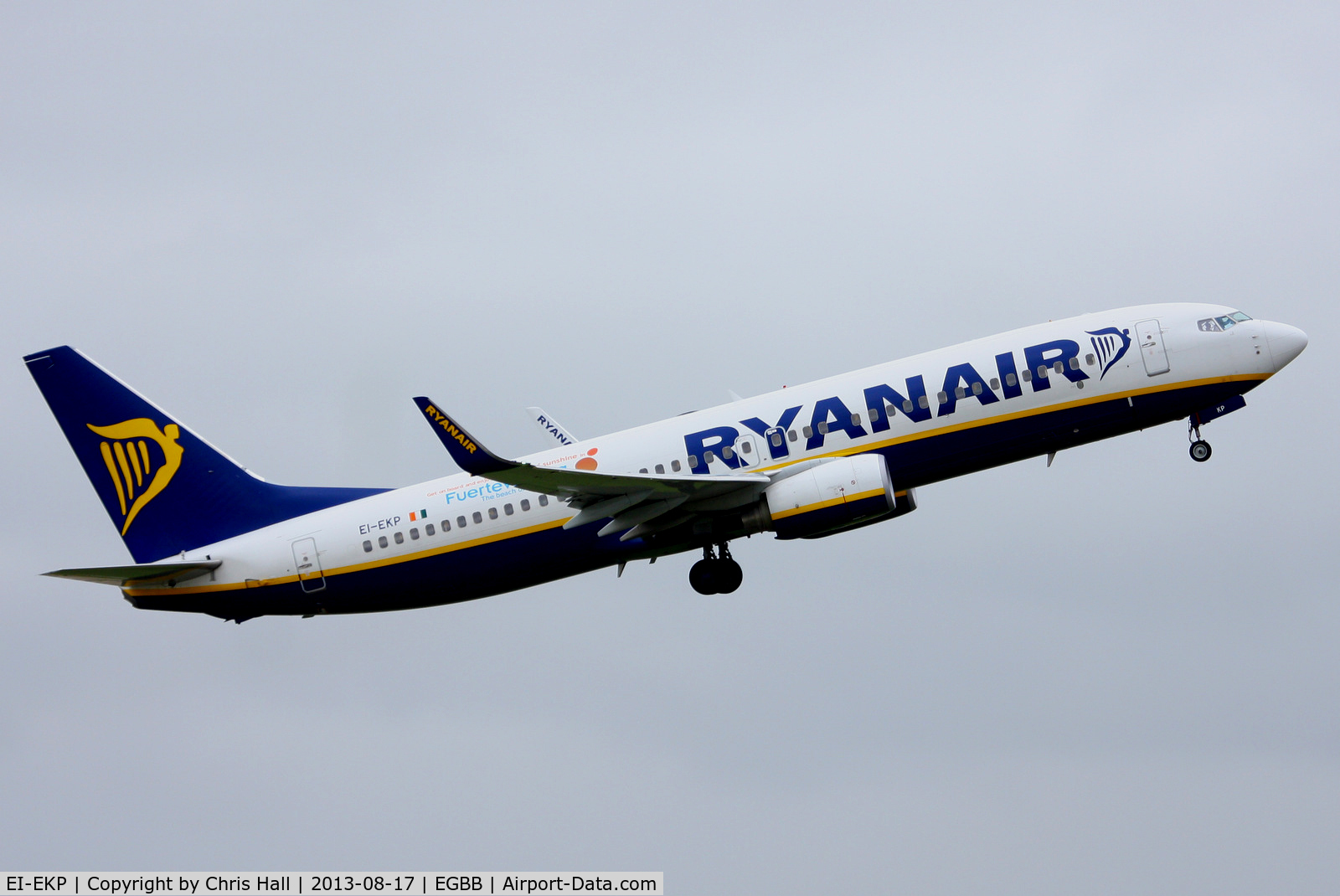 EI-EKP, 2010 Boeing 737-8AS C/N 35028, Ryanair